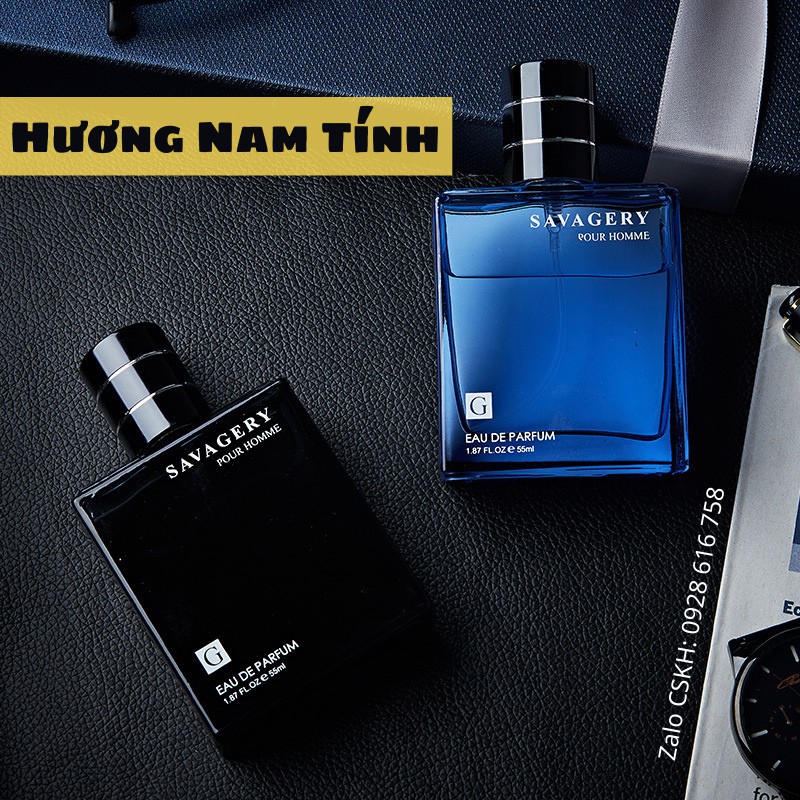 Nước Hoa Nam, Nước Hoa Savegery 55ml Sang Trọng, Lịch Lãm Thơm Lâu 12h | Thế Giới Skin Care