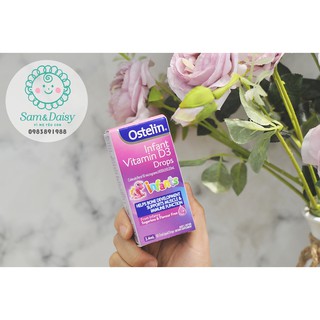 Vitamin D3 dạng nhỏ giọt cho bé Ostelin Infant Drops 2,4ml