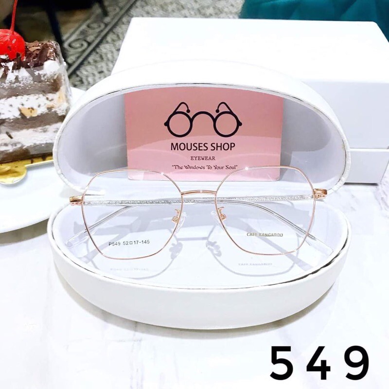 gọng kính lục giác 549
