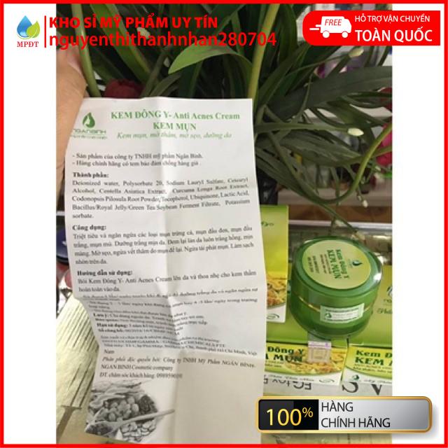 Kem mụn đông y ngân bình,kem giảm mụn mờ thâm liền sẹo chính hãng mới nhất năm nay. Mới .