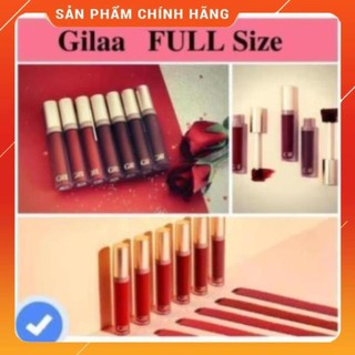 [CHÍNH HÃNG] - [ FREESHIP]Son Gilaa long wear lip cream (bản full son kem lì)