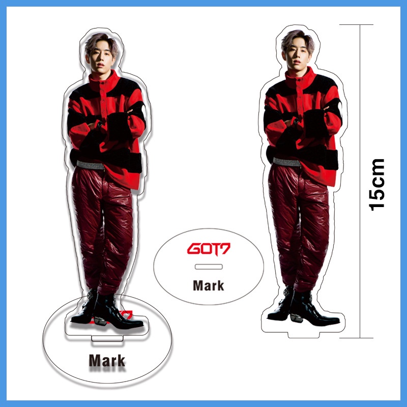 Thailand F4 DEW,BRIGHT,WIN,NANI Mewgulf Yinwar Ohmnanonr BKPP GOT7 Action Figurines Standee 15cm Large Desk Stand