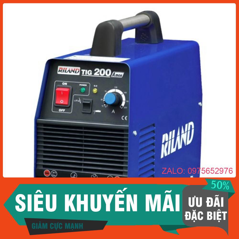 Máy hàn TIG 2 chức năng tig - que 200A RILAND Hàng loại 1