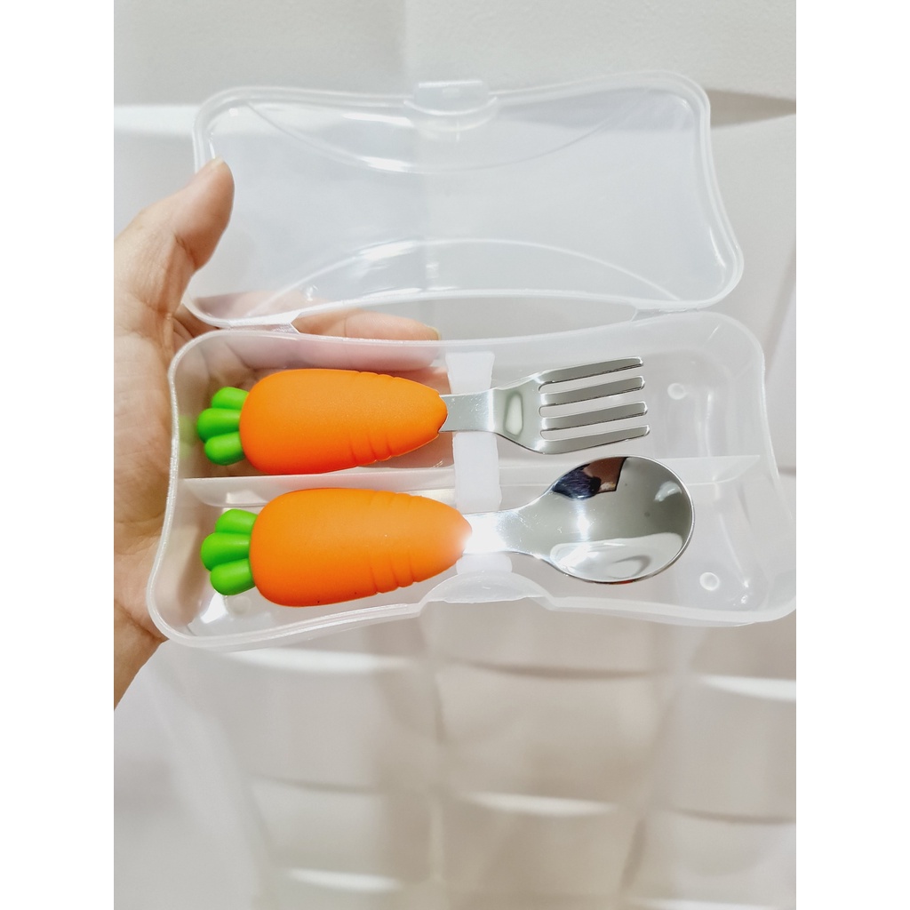 Set thìa ăn dặm cho bé hình thú- thìa ăn dặm cho bé