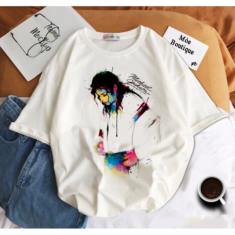 Áo Thun Chất Michael Jackson Alive Unisex