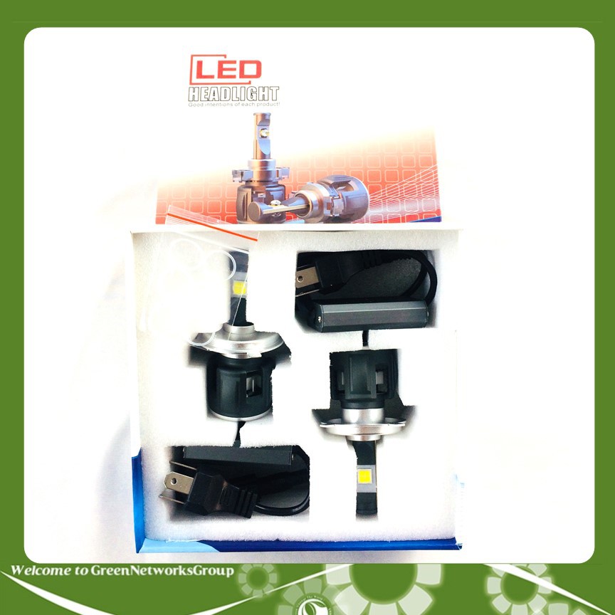 Đèn pha siêu sáng X70 chân H4 loại cao cấp