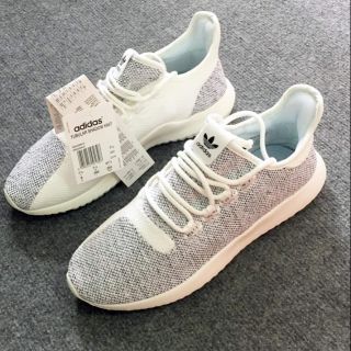 Giày Tubular Shadow trắng xám