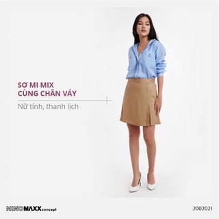 Chân váy vải phi lụa công sở Ninomaxx - Thanh lý vnxk