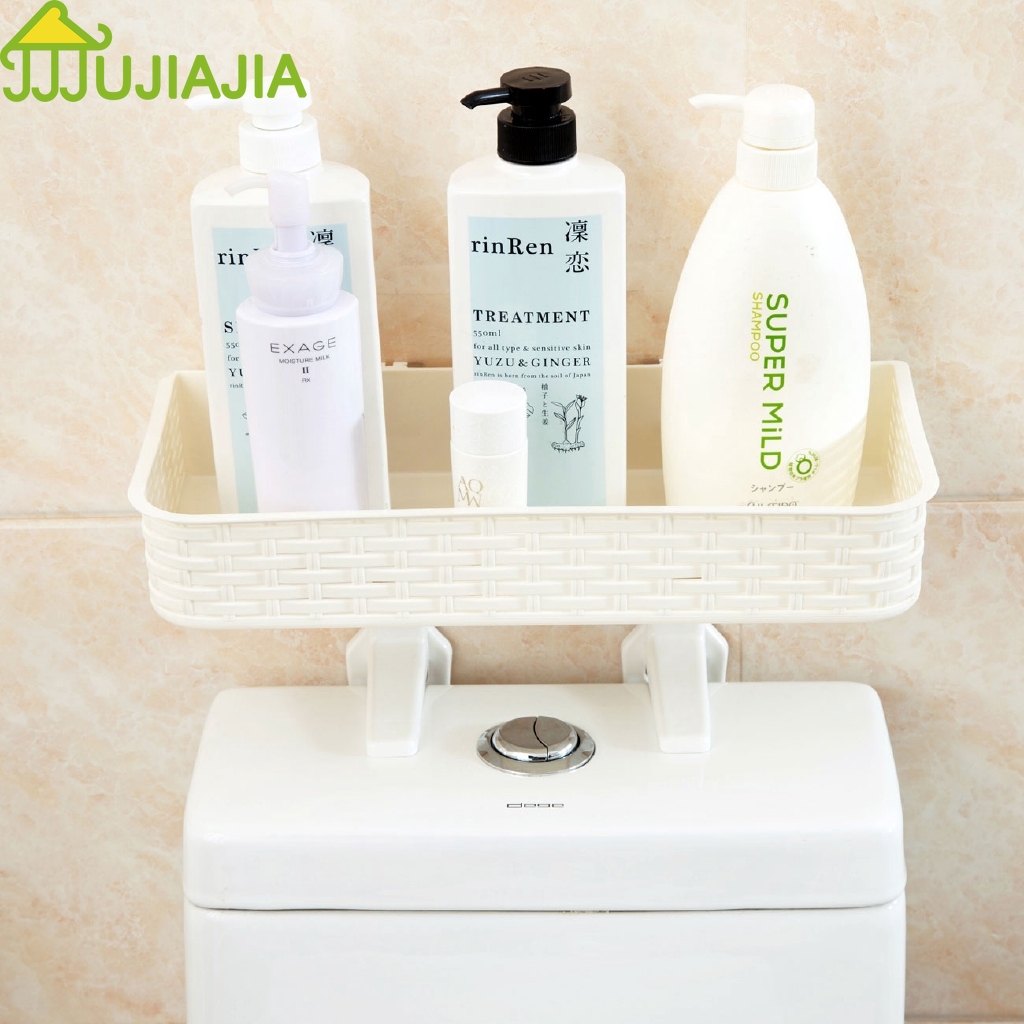 Kệ Gắn Tường JUJIAJIA Kết Cấu Giả Đan Mây Cho Nhà Tắm/Toilet