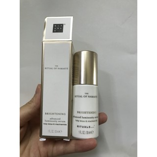 Tinh chất dưỡng trắng ,làm đều màu da,thu nhỏ lỗ chân lông The Ritual of Namasté Brightening Serum 30ml