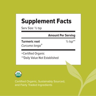 Banyan Botanicals Turmeric Powder - Bột Nghệ