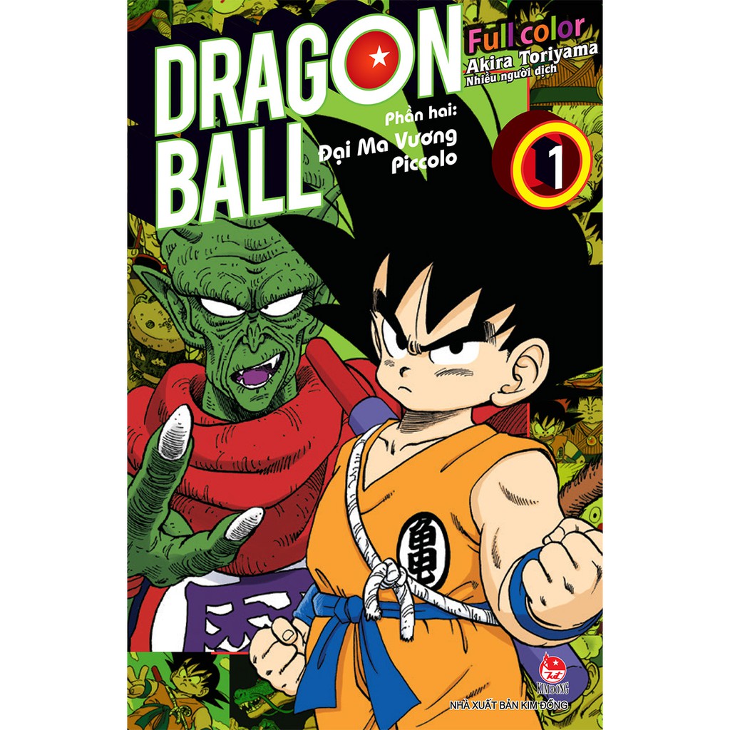 Sách - DRAGON BALL full color - Phần hai: Đại ma vương Piccolo