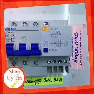 [BánChạy] Át chống giật 3 pha DZ47- 32 A [GiáTốt]