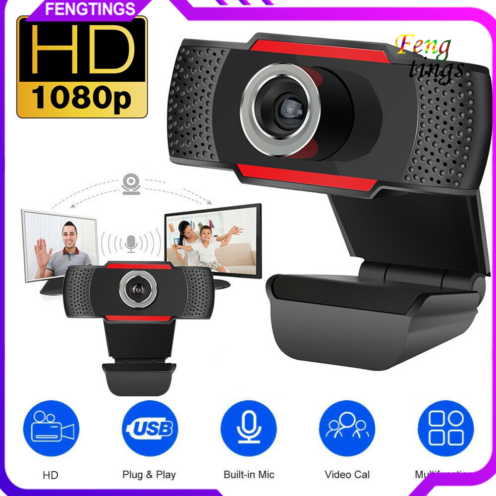 Webcam 480 / 720 / 1080p Usb 2.0 Kèm Micro Cho Máy Tính