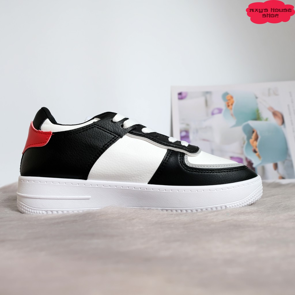Giày bata nữ màu đen, giày thể thao sneakers nữ màu đen mẫu tết 2021 - May House shop