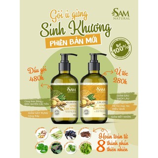 Ủ Tóc Sinh Khương Sam Natural