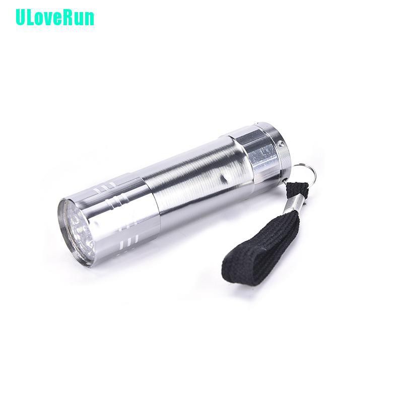 Đèn Pin 9 LED UV Mini Chuyên Dụng Cho Kiểm Tra