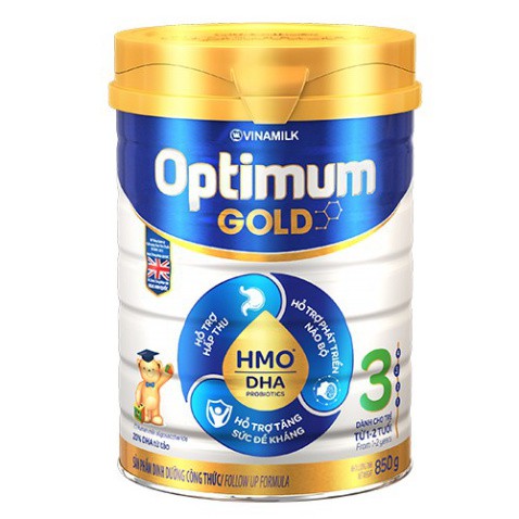 Sữa bột Vinamilk Optimum Gold 3 850g