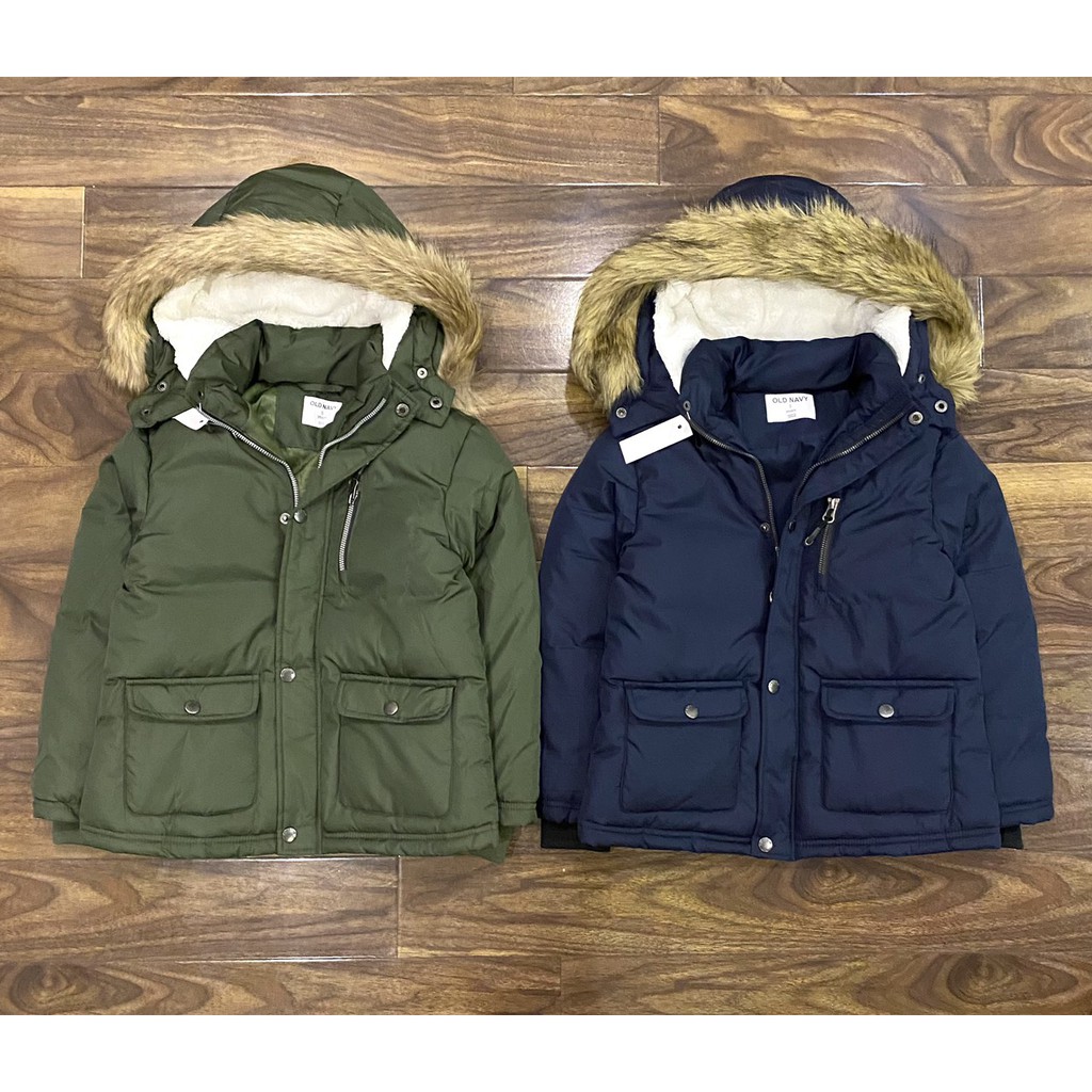 Áo phao Parka OldNavy VNXK nhiều màu cho bé