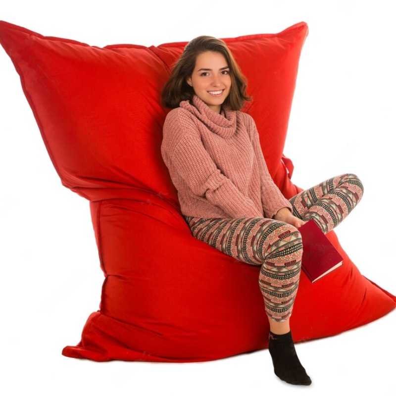 Ghế lười hạt xốp 3ii Home hình chữ nhật đa năng chống thấm size XXL 140x180cm XL 120x160cm L 100x140cm M 80x120cm