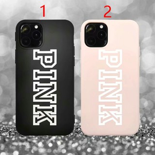 Iphone 11 11pro 11promax thời trang nữ pink soft clear ốp lưng điện thoại tpu