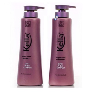 BỘ DẦU GỘI VÀ DẦU XẢ KELLA PHỤC HỒI TÓC HƯ TỔN 780MLx2
