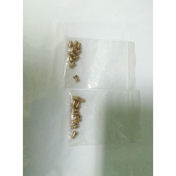 Bộ 10 cái giclo , pet chính 100-140 bình xăng con bông mai Oko ga tròn...