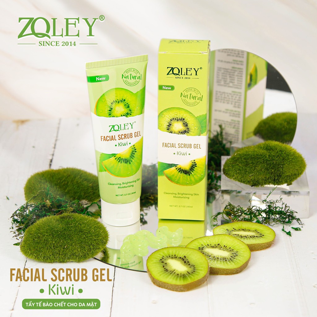 Tẩy Tế Bào Chết Da Mặt Hương Kiwi Zoley 80ml | WebRaoVat - webraovat.net.vn