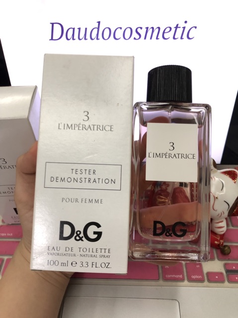 [ fullsize ] Nước hoa Dolce & Gabbana D&G Anthology L’Imperatrice 3 EDT 100ml - 100ml Tester