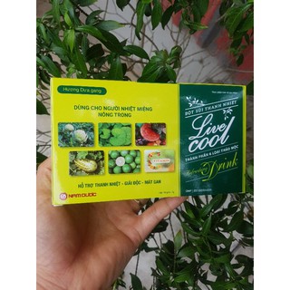 Bột sủi thanh nhiệt Live Cool
