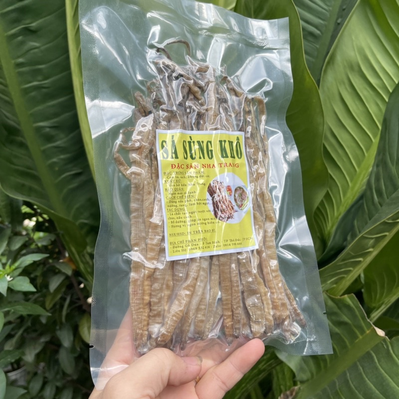 [ 100Gram Loại 1 ] Sá Sùng Làm Nước Dùng Nấu Phở Siêu Ngon Ngọt - Loại 1 Sạch Cát - Size to - dài - siêu ngọt nước