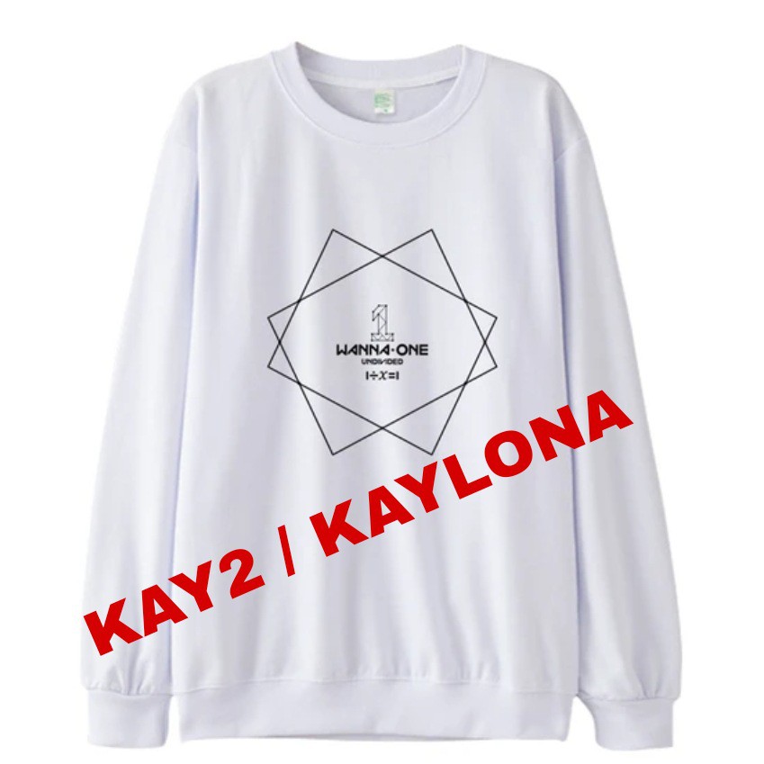 Áo Sweater Wanna One Undivided M-Xxl 9 Màu Phiên Bản Giới Hạn