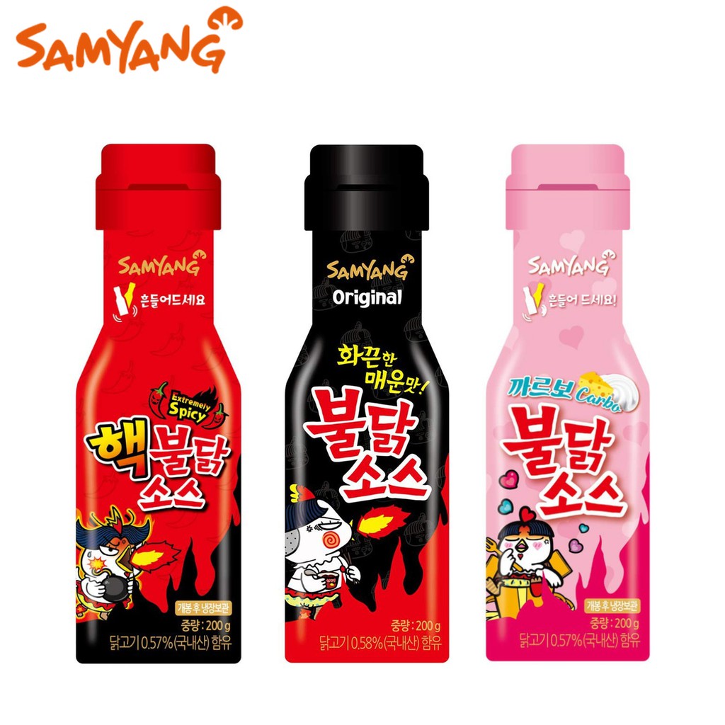 ( Bán sỉ ) Thùng 25 chai Sốt chấm Samyang vị truyền thống 200gr