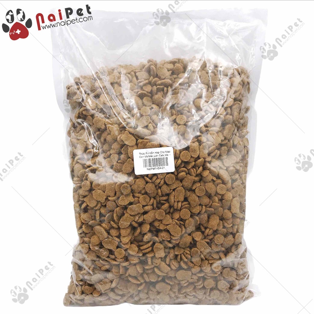 Thức Ăn Hỗn Hợp Cho Mèo Con Và Mèo Lớn Cats Me túi tiết kiệm