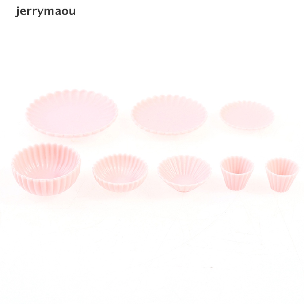 Bộ 8 Món Đồ Nội Thất mini Tỉ Lệ 1: 6 Trang Trí Nhà Búp Bê