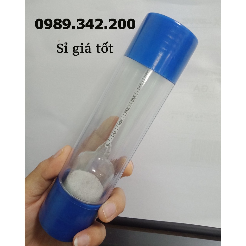 Cây đo độ mặn của nước bầu thủy tinh