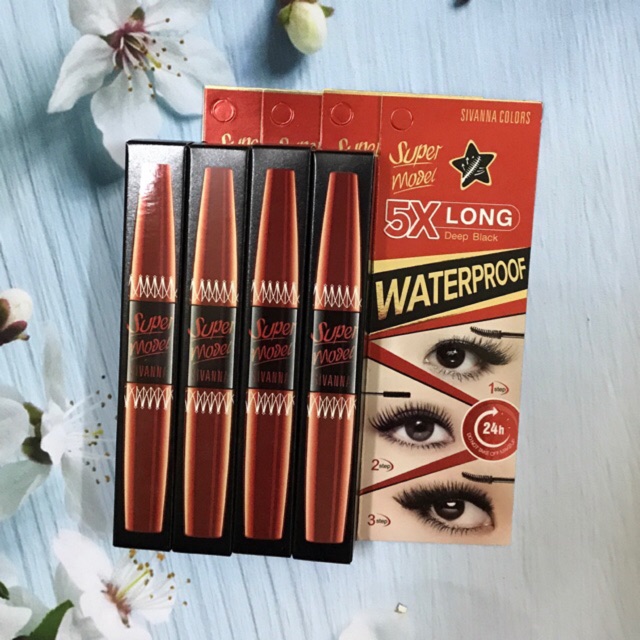 MASCARA 2 ĐẦU SIVANNA SUPER MODEL X5