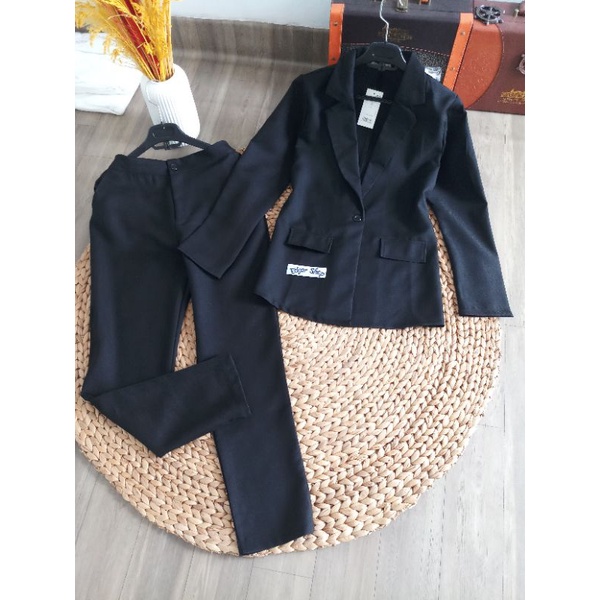 Set vest nữ công sở sang trọng 2 món tay dài nhiều màu, KÈM VIDEO+ HÌNH THẬT 100% | BigBuy360 - bigbuy360.vn