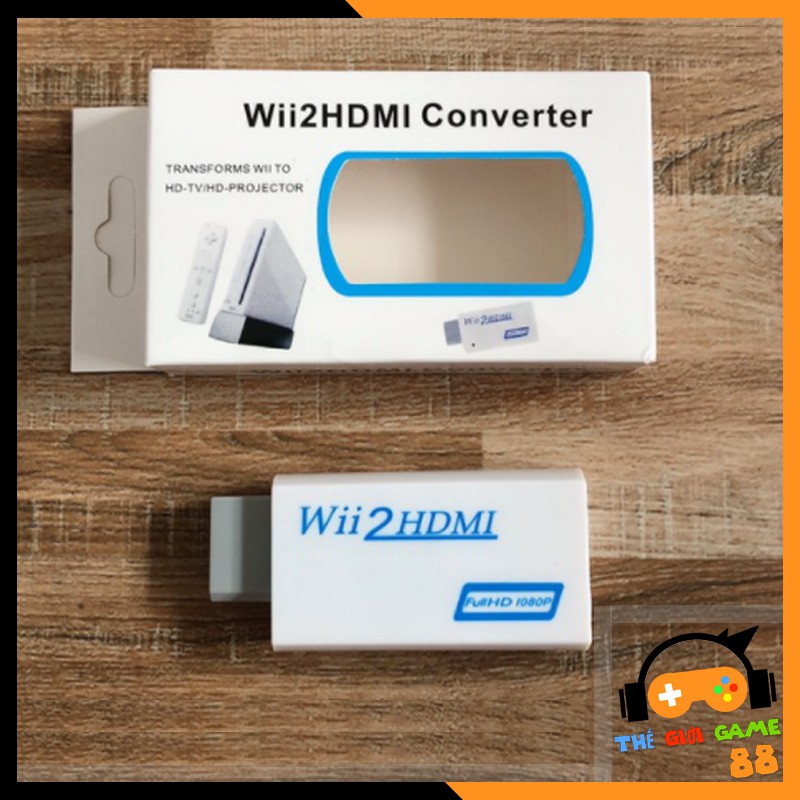 Bộ Chuyển Wii Từ AV Sang HDMI (Wii2HDMI) Hàng Chất Lượng Cao - Thế Giới Game 88