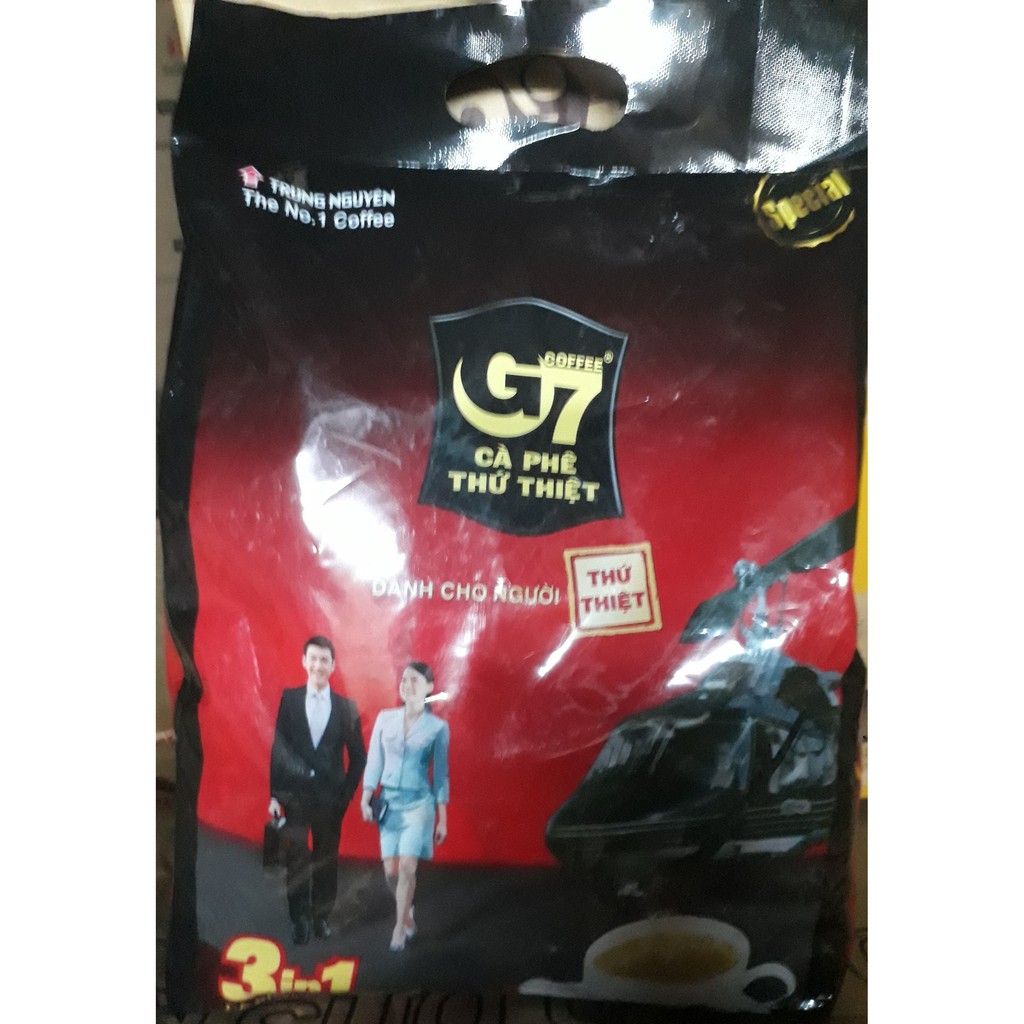 [Mã 159FMCGSALE giảm 8% đơn 500K] Cà phê G7 3in1 - Bịch 51 gói 16gr