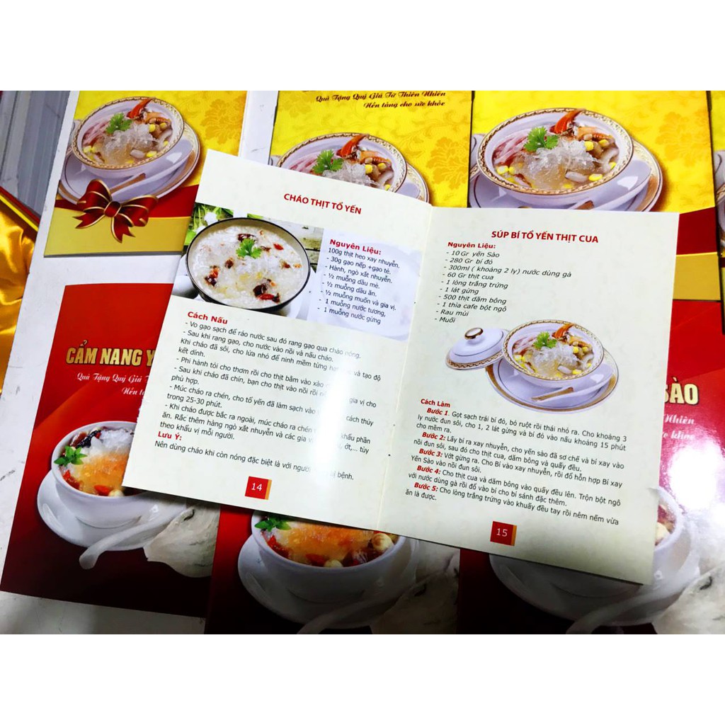 10 CUỐN CẨM NANG YẾN SÀO 16 TRANG LUÔN BÌA | BigBuy360 - bigbuy360.vn
