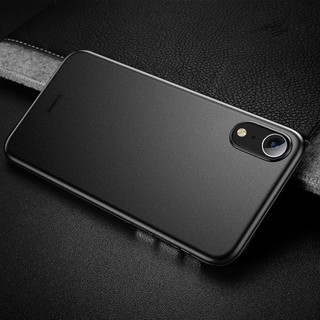 Ốp lưng iPhone XS Max chống bám vân tay Baseus lụa siêu mỏng 0.45mm
