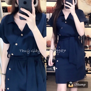 Váy lệch khuy
