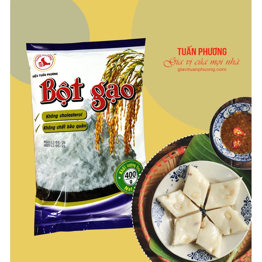 Bột Gạo Tuấn Phương 400 Gam ( Gói )