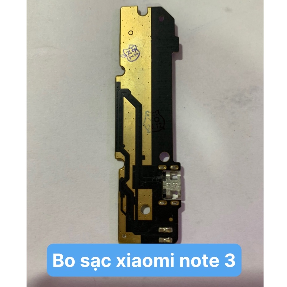 Cụm đuôi sạc, Bo sạc, Chân sạc, micro xiaomi redmi note 3 zin hãng