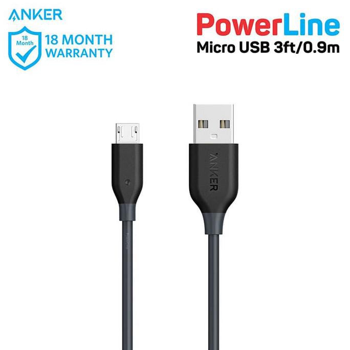 Anker Dây Cáp Sạc Micro Usb Dài 3ft / 0.9m Xám - A8132 Giá Rẻ Nhất