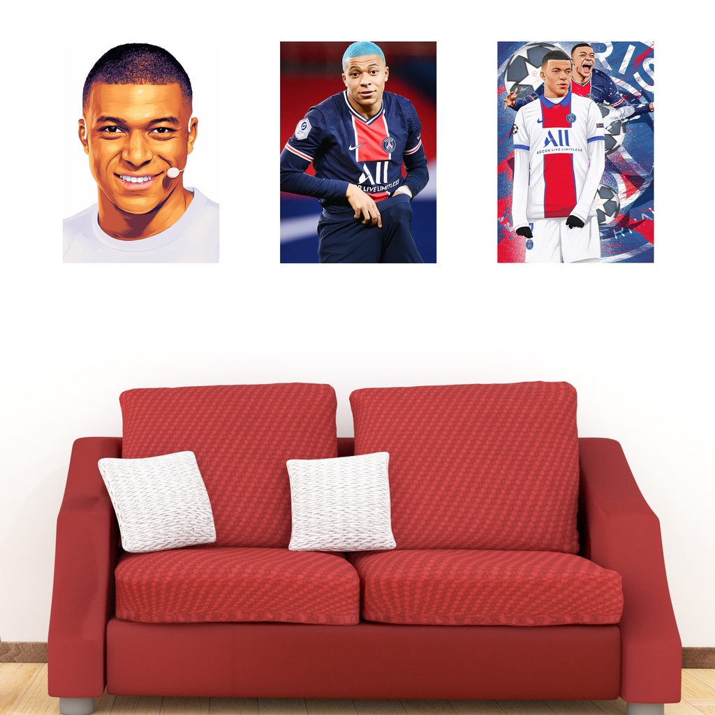Poster Mbappe, Ảnh Dán Tường Mbappe Cực Đẹp, Poster Bóng Đá Có In Theo Yêu Cầu