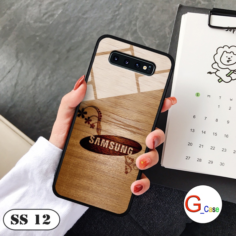 Ốp lưng Samsung Galaxy S10 Plus  - in hình 3D Logo điện thoại