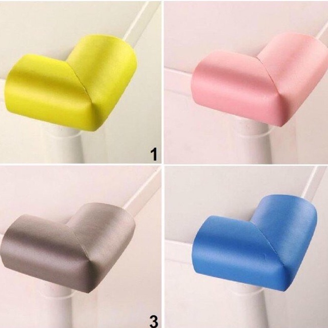 Bộ 4 Bịt Góc Bàn Xốp Bọt Biển Tránh Va Chạm - Bảo Vệ An Toàn Trẻ Nhỏ No.100987