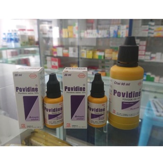 Dung dịch sát khuẩn vết thương povidine 10% chai 20/90ml